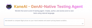 KaneAI for Software Testing